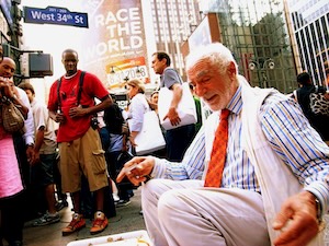 Street salesman, NYC