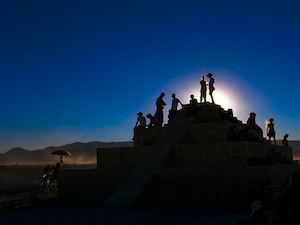 Burning Man pyramid